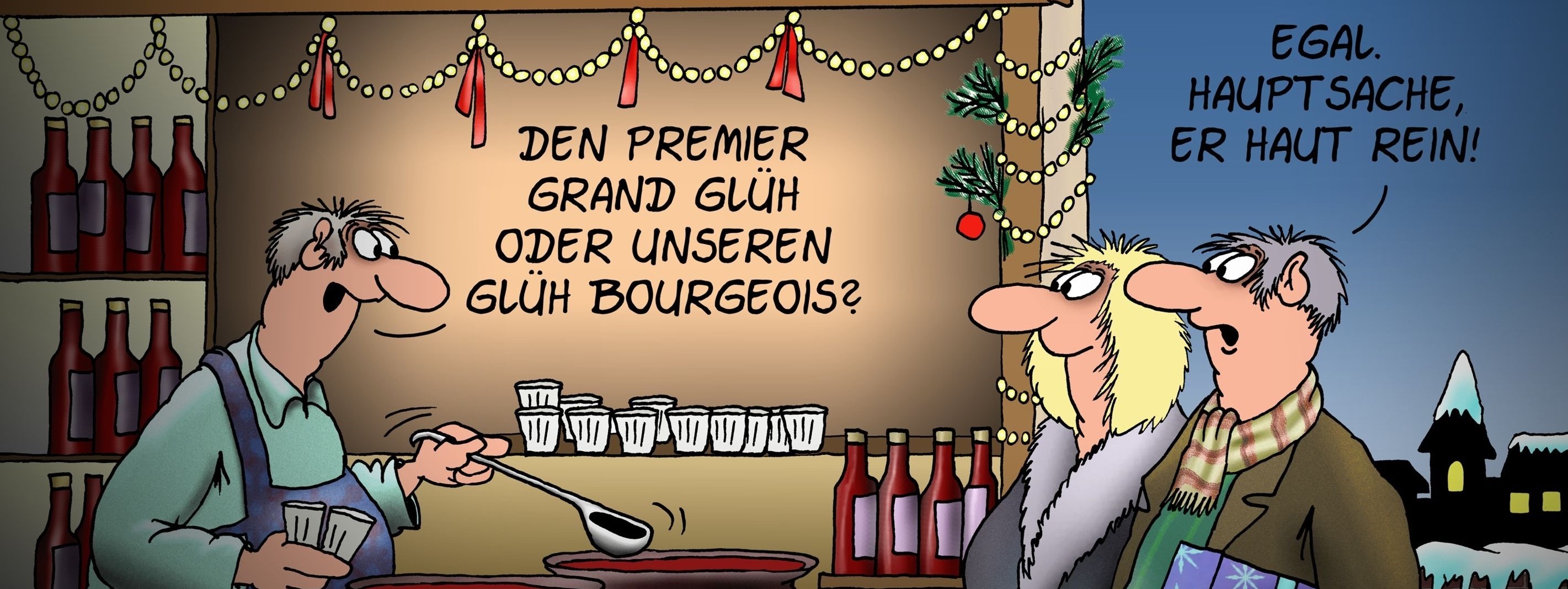 Frohes Fest und alles Gute und Beste fürs 2025